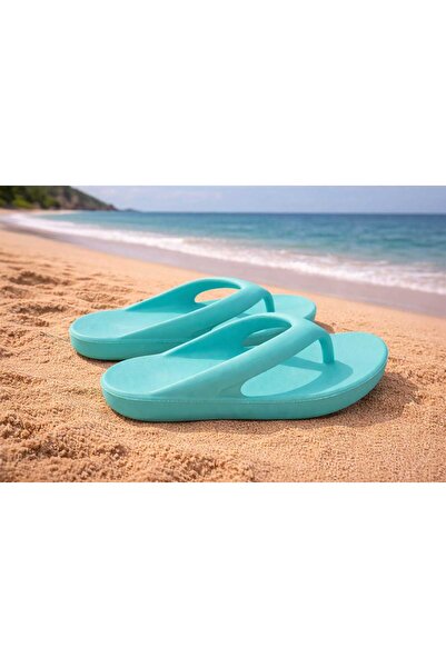 feelup Women's Comfortable Flip-Flops Beach Slippers Pool Slippers