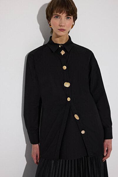 Touché Privé قميص بأزرار مفصلة