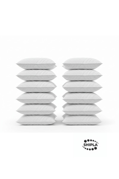 SHIPLA HOME 12 Adet 50x70 Cm Kapitone Desenli Fermuarlı Tela Yastık Koruyucu ...