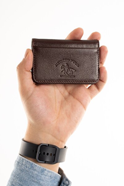 Newish Polo Genuine Leather Card Holder and Wallet