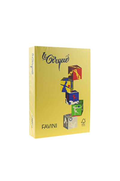 Favini Carton Color 160G/MP A4 Galben Inchis - (200)