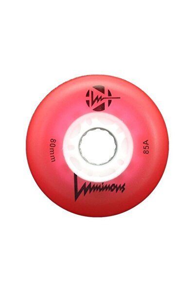 FeyzaDesign Parlak Kırmızı Işıklı Paten Tekerleği, Güçlü ve Şık Tasarım