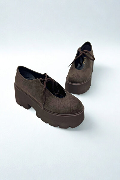 inizio Brown Suede Women's Loafer P9067