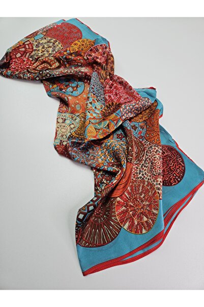 tomrisboutique Luxury Voile Silk Shawl Hijab Foulard Scarf Shawl 70 X 180 cm