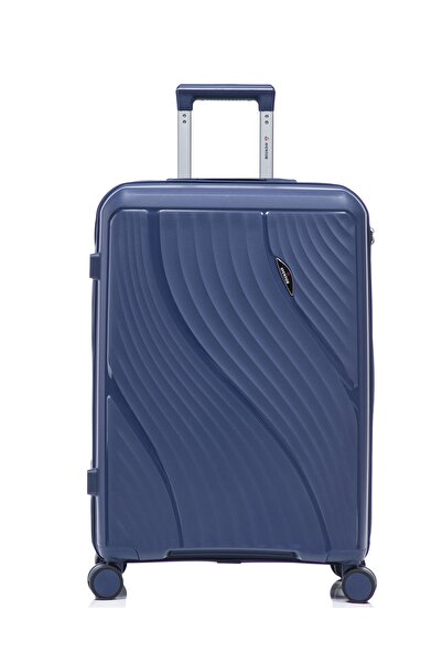 aventor AV106 large trolley, 75x50x29.5 cm, polypropylene, checked luggage, T...