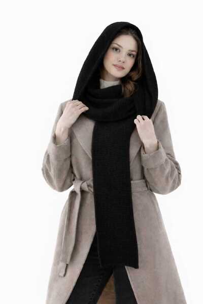 Cebe Women's Acrylic Hooded Scarf - Balaclava - Stylish Hood Knitwear Scarf L...