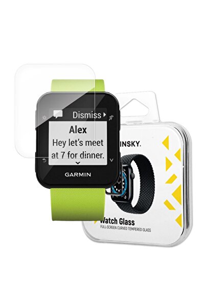 WOZINSKY Garmin Forerunner 35 Screen Protector - Tempered Glass 9H Clear