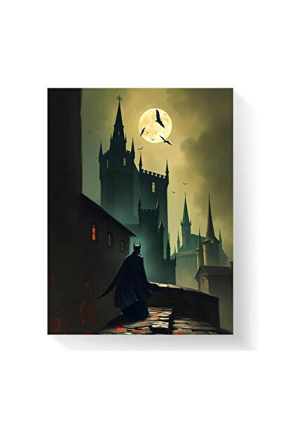 Printees Painting - Sinister Night - Canvas on frame
