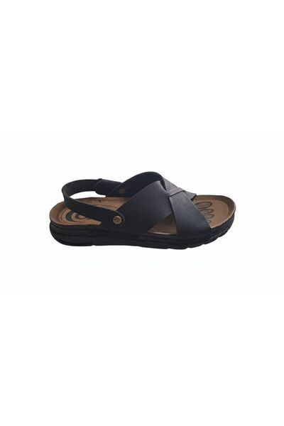ARMÜZ Men's Orthopedic Hajj Umrah and Daily Use Slippers That Can Be Converte...