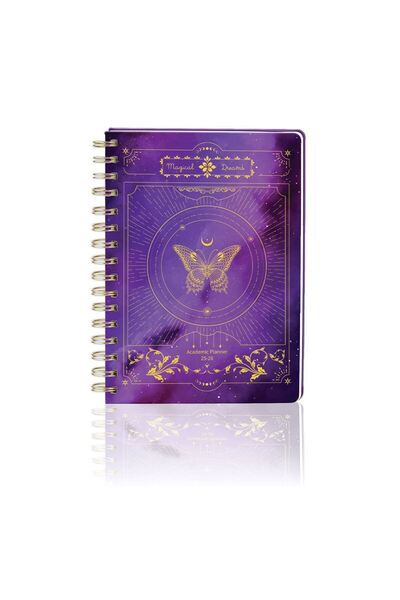 DİĞER1111 Akademik Ajanda-2025–2026 | A5 | Spiralli | Sert Kapak | Ivory 100 ...