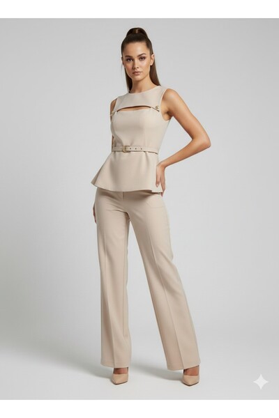 centilmen Fi̇mka Ri̇ssi̇ng Belt Detailed Star 2-Piece Set 35129