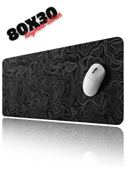 Sarftech Black Contour Speed Hızlı Yüzey Kaymaz Taban Gaming Oyuncu Mouse Pad...