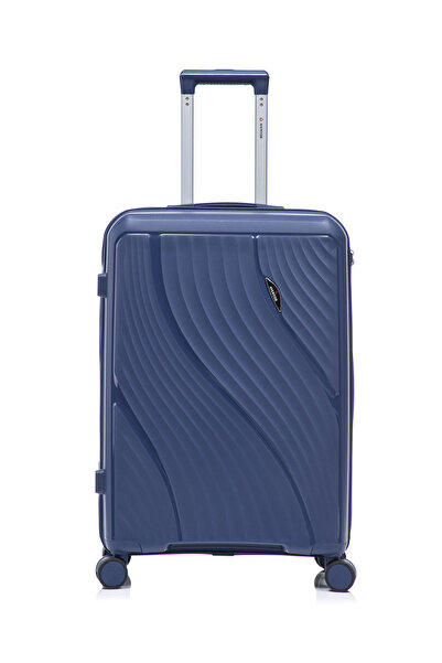 aventor AV106 medium trolley, 65x44x25.5 cm, polypropylene, checked luggage, ...