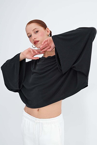 Addax Bat Sleeve Modal Blouse B12345