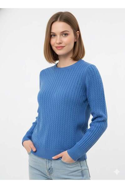 ModaPlaza Women's Hair Knit Sweater 5608