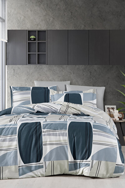 First Choice Damain 100% Cotton Satin 200 Tc (80 Thread) Single Duvet Cover Set