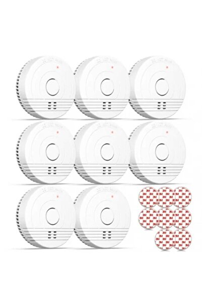 Andyssey Smoke Detector with Magnetic Mount, 85 dB Alarm, Photoelectric Senso...