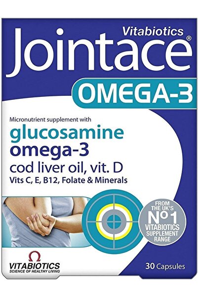 HEALTH HOUSE PHARMACY Vitabiotics Jointace - Omega 3 Oil & Glucosamine - 30caps