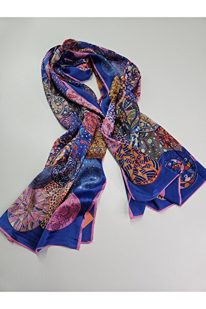 tomrisboutique Luxury Voile Silk Shawl Hijab Foulard Scarf Shawl 70 X 180 cm