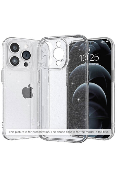 Techsuit Carcasă SparkleSkin pentru Samsung Galaxy S26 Ultra, Transparentă