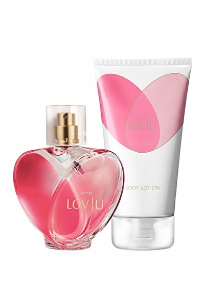 AVON Комплект парфюм и лосион за тяло Lov U