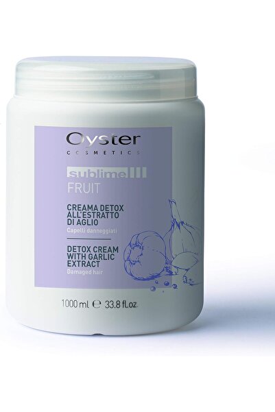 Oyster قناع فاكهة الليمون لإزالة السموم مع خلاصة الثوم، 1 لتر