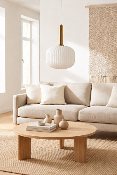 HOMİNG Cam Beyaz Modern Sarkıt Avize 242484