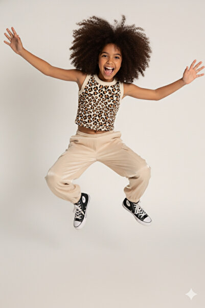 SONGÜLBERİK Girl's Draped Cargo Pocket Pants