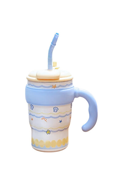 LITTLE ANGEL - Kids Water Bottle 680 Ml 316 Stainless Steel Straw Cup