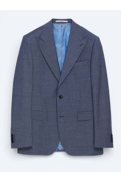 Kip Blue Wool Blend Suit