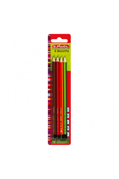 Herlitz CREION GRAFIT MINA H, HB, B, 2B, SET 4
