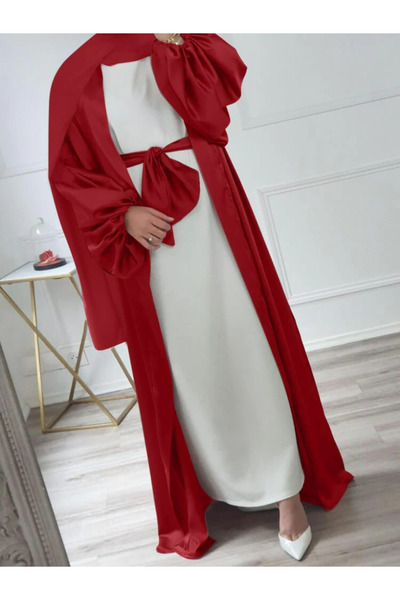 Generic OrientC 2026 Women's Bubble Sleeve Elegant Open Cardigan only outer o...