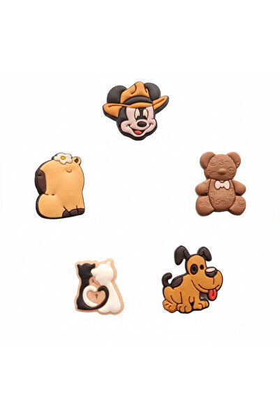 Otto Common 5 pcs Colorful Shoe Charms Set – Fun Decorative Accessories for C...