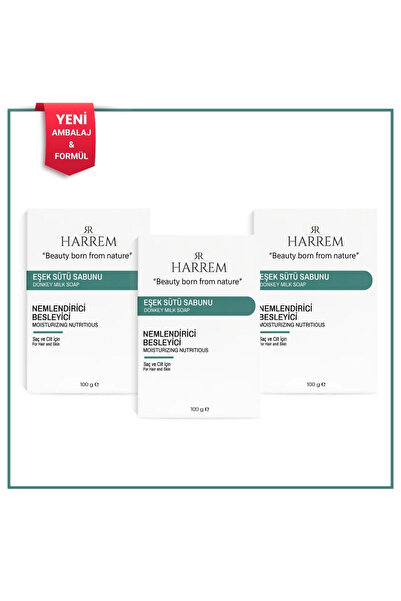Harrem Eşek Sütü Sabunu 100 gr x 3 Adet