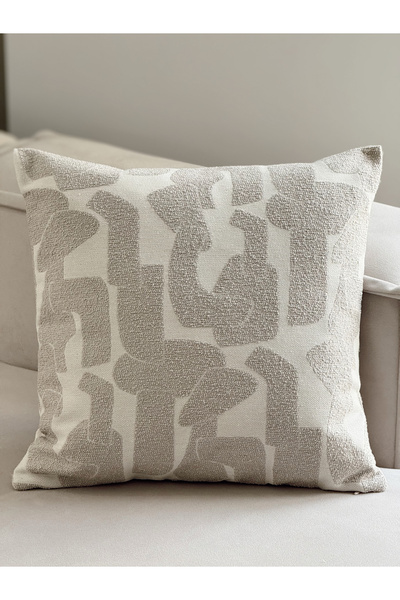 AYSA HOME DECOR Κάλυμμα μονής μαξιλαροθήκης από πηλό βιζόν (45 x 45 εκ.)