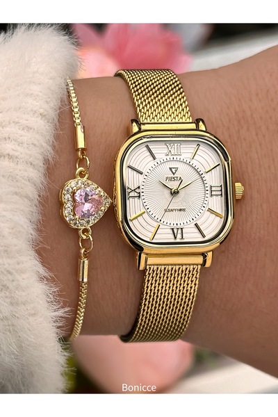 Fiesta In Stylish Package,Valentine's Day Wedding Engagement, Steel Mesh Band...