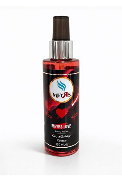 MEYRS 150 ml Parfümlü Kolonya - Love - Uzun Kalıcılık - Renkli Şişe