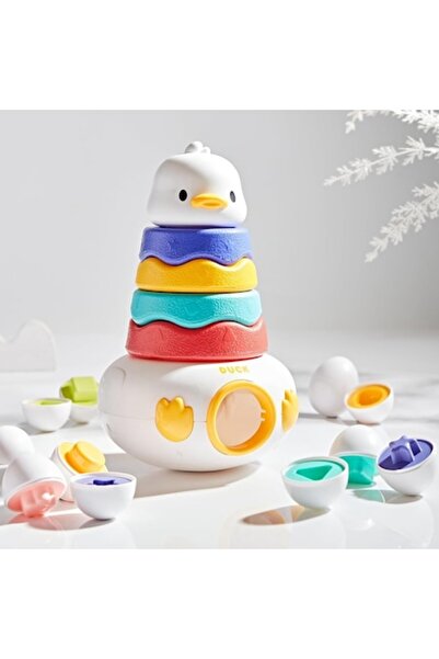 Picodino Rățușcă cu turn de ou, 3 în 1, interactiv pentru bebeluși