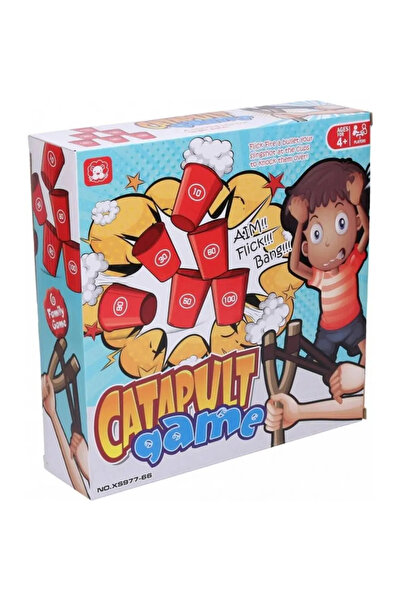 Toybox Catapult Game Portable Quick Cups Games for Kids and Classic Family Toys