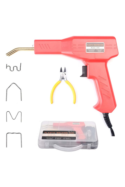 O.M.D Professional Plastic Welding Machine for Repairing Cracks, 200 Staples