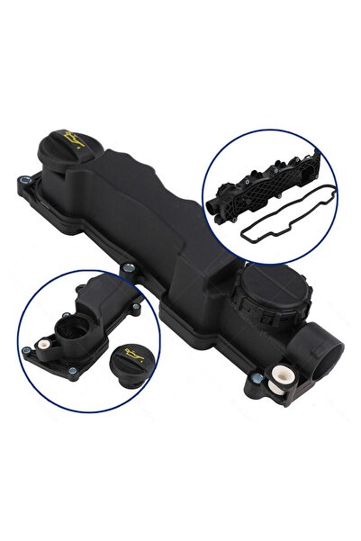 HMP Focus Uyumlu C-max Uyumlu Motor Üst Külbütör Subap Kapağı 1.6 Tdcı 3m5q6k...