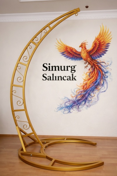 SİMURG SALINCAK VE DESİGN **230 CM** Ferforje Makrome Salıncak Ayağı