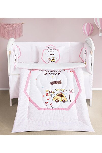 NAJMA 5-piece summer baby crib bumper cover set to give your child comfort fr...