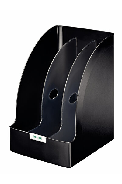Leitz Plastic Document Holder 3 Compartments Black