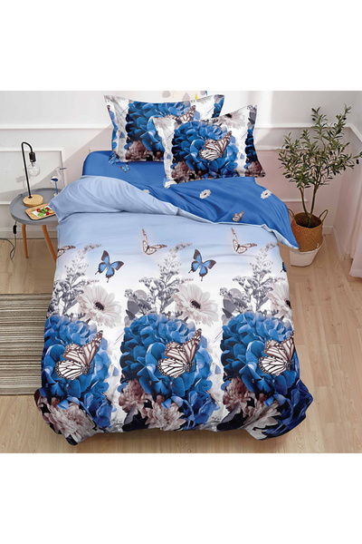 OEM Bed linen with elastic for a single bed, 4 pieces, Finet, DREAM-1589