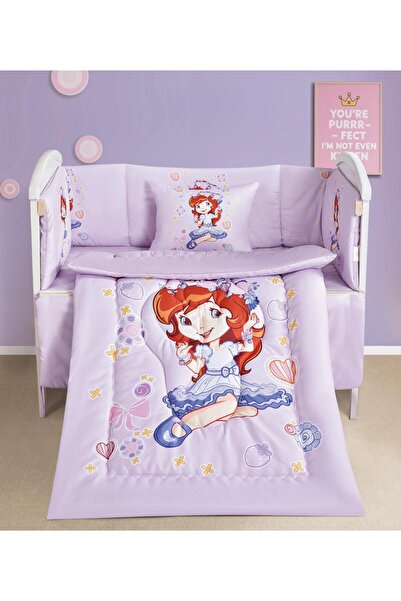 NAJMA 5-piece summer baby crib bumper cover set to give your child comfort fr...