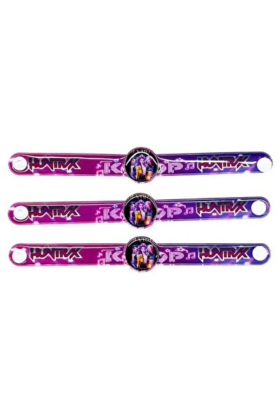 parti show K-Pop Demon Hunters Temalı Bileklik 3 Adet