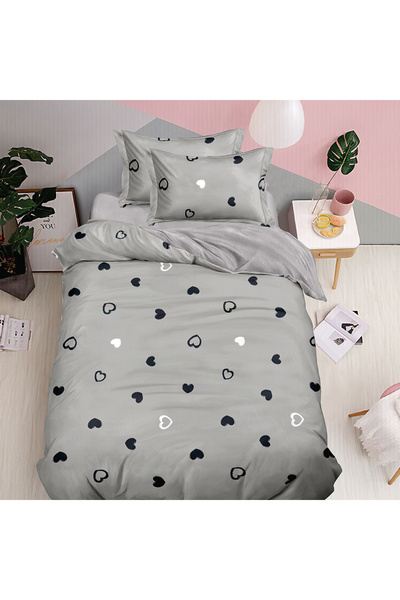 OEM Bed linen with elastic for a single bed, 4 pieces, Finet, DREAM-1578