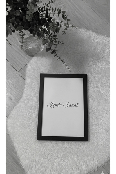 İzmir Sanat Basic Model 30x42 ( A3 Çerçeve )