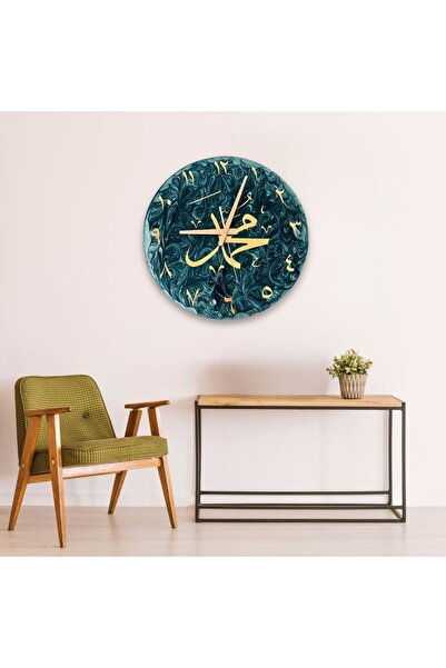 fenixtimeart epoksi duvar saati